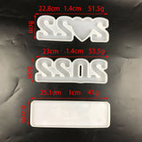 DIY Office Pendulum Resin Mold Silicone Desktop Decoration