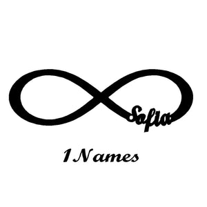 Colorful Rope Infinite Mom Bracelet with Children Names
