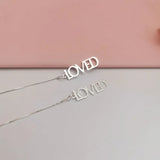 Personalized Stainless Steel Linear Threader Earrings