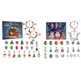 Christmas Advent Calendar Bracelets - Blind Box Jewelry Advent Calendar
