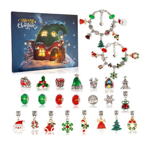 Christmas Advent Calendar Bracelets - Blind Box Jewelry Advent Calendar