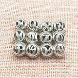 Sterling Silver Letter Charm Bracelet DIY Jewelry Making