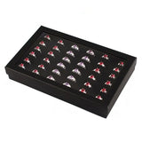 Earrings & Ring Display Holder 36 Slots Jewelry Storage Case