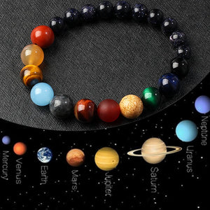 Natural Stone Universe Yoga Solar Chakra Bracelet