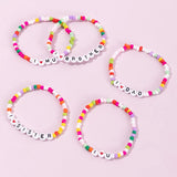 Colorful Rice Bead Bracelets for Women, Summer Jewelry