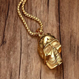 Star & Skull Pendant Stainless Steel Jewelry