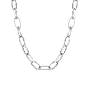 Retro Chunky Lock Choker Chain Necklace for Women