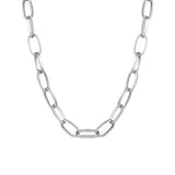Retro Chunky Lock Choker Chain Necklace for Women