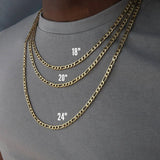 Stainless Steel Classic Chain Necklace Men Women