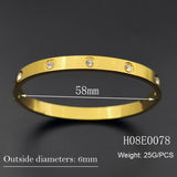 Crystal Bracelet Titanium Love Pulse Pull Stainless Steel Jewelry