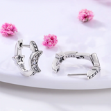 Daisy Stud Earrings 925 Silver Flower Pendientes