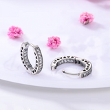 Daisy Stud Earrings 925 Silver Flower Pendientes