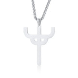 Stainless Steel Judas Saint Le Pendant Personalized Necklace for Men