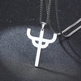 Stainless Steel Judas Saint Le Pendant Personalized Necklace for Men