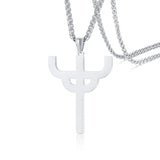 Stainless Steel Judas Saint Le Pendant Personalized Necklace for Men
