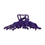 Purple Geometric Barrette Hairclip for Women Girls