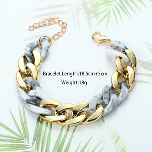 Vintage Beaded Bracelet Leopard Print Bangle Jewelry Women