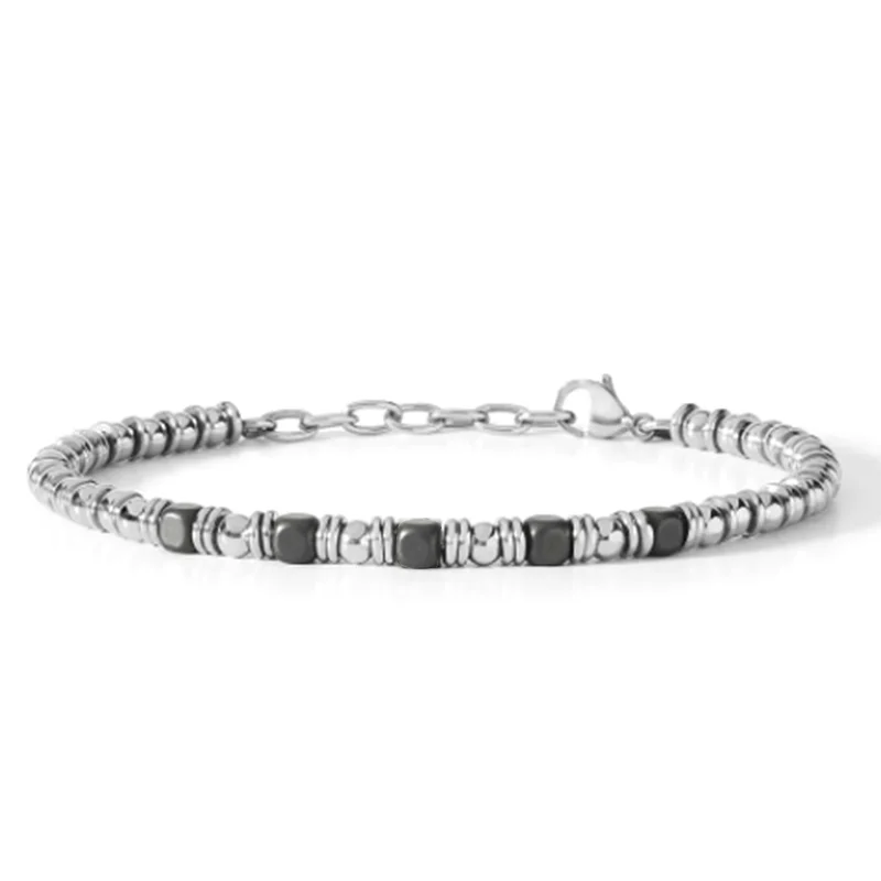 Steel Beads Summer Casual Style Uomo Men IP