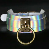 Harajuku Style Street Nightclub Laser Necklace Collar