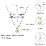 Avocado Chain Necklace Ladies Party Jewelry