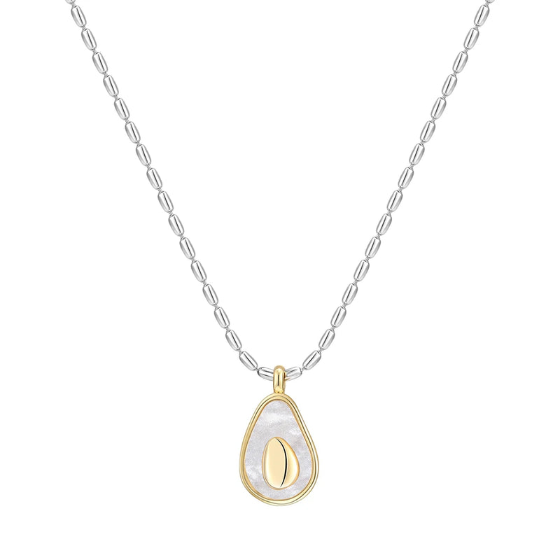 Avocado Chain Necklace Ladies Party Jewelry
