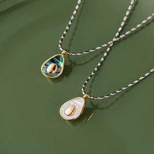 Avocado Chain Necklace Ladies Party Jewelry