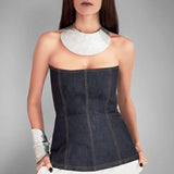 Bohemia Choker Chain Leather Necklaces Women Pendant Necklace