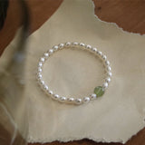 Natural Cultured Pearl Bracelet Lady's Gift Birthday Party Gift