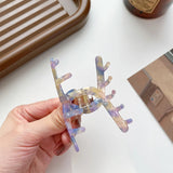 Colourful Hairpins Headwear Acetate Sweet Hair Clip For Women Girls