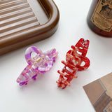 Colourful Hairpins Headwear Acetate Sweet Hair Clip For Women Girls