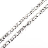 Stainless Steel Chain Necklace Men 7mm Classic Width Jewelry Gift