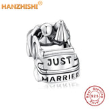 925 Sterling Silver Sports Car Convertible Charm Bead