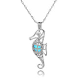 Seahorse Luminous Necklace Charm