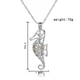 Seahorse Luminous Necklace Charm