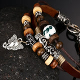 Stainless Steel Baby Elephant Multi-layer Bracelet