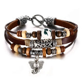 Stainless Steel Baby Elephant Multi-layer Bracelet