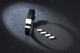 Stainless Steel Leather Rope Charm Bracelet for Men