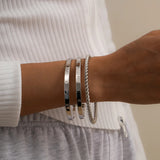 Stainless Steel Open Bracelets 14K for Women Wholesale
