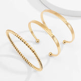 Stainless Steel Open Bracelets 14K for Women Wholesale