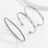 Stainless Steel Open Bracelets 14K for Women Wholesale