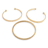 Stainless Steel Open Bracelets 14K for Women Wholesale