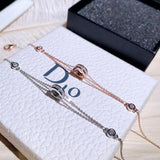 Shine Bracelet Round for Women Sweet Delicate Bracelet Accessories