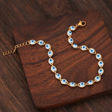 Lucky Evil Eye Beaded Bracelet Women Charms Eyes Vintage Jewelry
