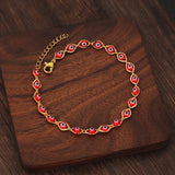 Lucky Evil Eye Beaded Bracelet Women Charms Eyes Vintage Jewelry