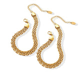 18K Plated Geometric Bracelet for Women