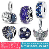 Travel Plane Butterfly Charm Astronaut Pendant for Bracelet
