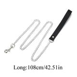 Goth PU Leather Collar Choker Necklace Sexy Punk Choker Collar