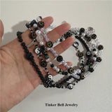 Goth Harajuku Punk Rock Smiley Choker Necklace Y2k Jewelry