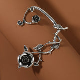 Gothic Elf Wings Ear Clip Dark Wind Punk Devil Earrings