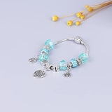 Vintage Personality Bracelet Mix Healing Crystal Pop Metal